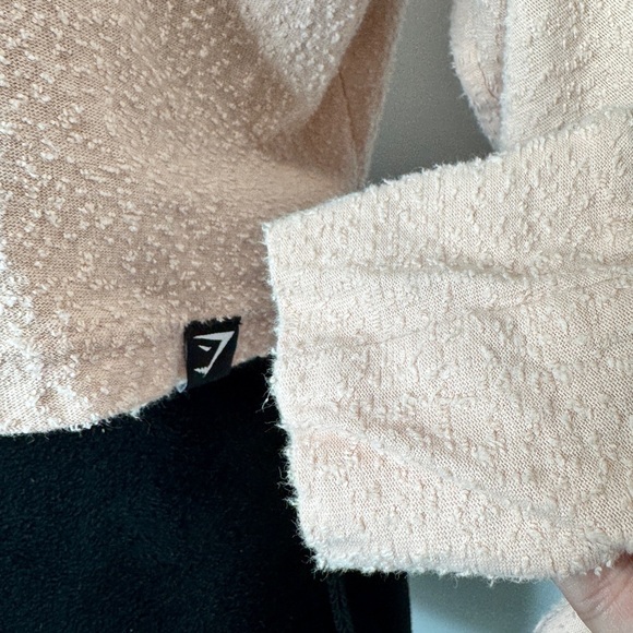 💎 Gymshark Long Sleeve Crop Top Peach - Picture 4 of 7